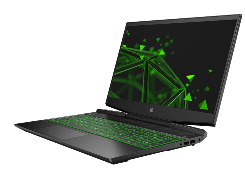 Лаптоп, HP Pavilion Gaming 15-ec2016nu Black/Green, Ryzen 7