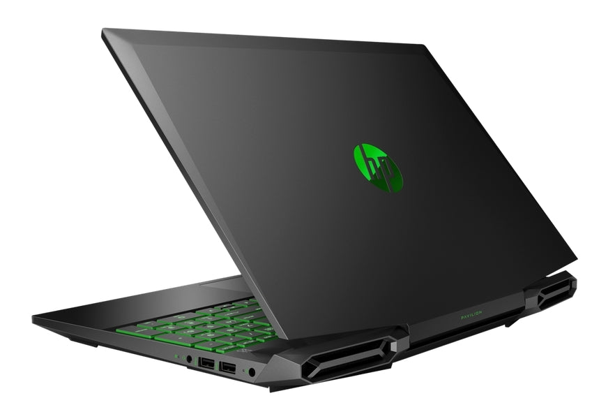 Лаптоп, HP Pavilion Gaming 15-ec2016nu Black/Green, Ryzen 7