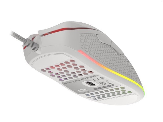 Мишка Genesis Gaming Mouse Krypton 555 8000DPI RGB White Software