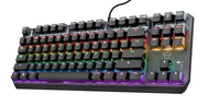 Клавиатура, TRUST GXT 834 Callaz TKL Mechanical Illuminated Keyboard US thumbnail 1