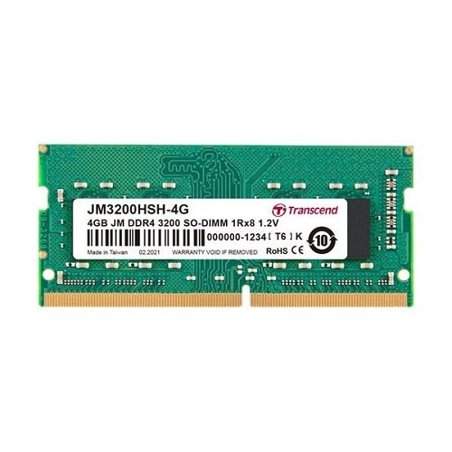 Памет Transcend 4GB JM DDR4 3200 SO-DIMM 1Rx8 512Mx8 CL22 1.2V