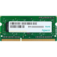Памет Apacer 4GB Notebook Memory - DDR3 SODIMM PC10600 512x8 @ 1333MHz thumbnail 1