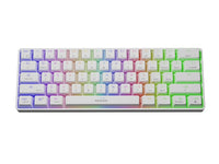 Клавиатура, Genesis Mechanical Gaming Keyboard Thor 660 Wireless RGB Backligtht Gateron Red White thumbnail 1