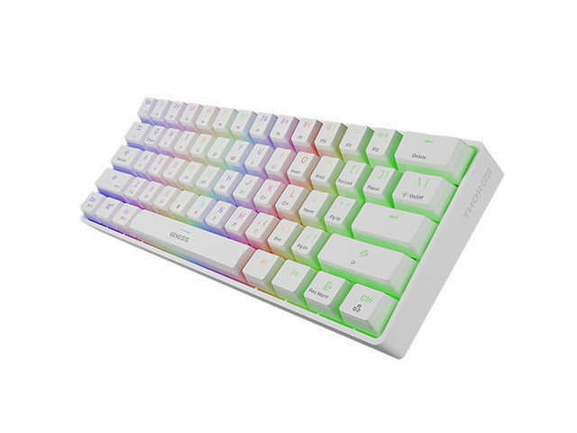 Клавиатура, Genesis Mechanical Gaming Keyboard Thor 660 Wireless RGB Backligtht Gateron Red White