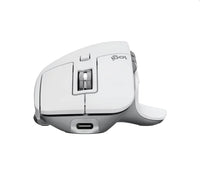Мишка, Logitech MX Master 3S For Mac Performance Wireless Mouse - PALE GREY - EMEA-914 thumbnail 4