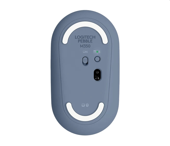Мишка, Logitech Pebble M350 Wireless Mouse - BLUEBERRY - EMEA-914