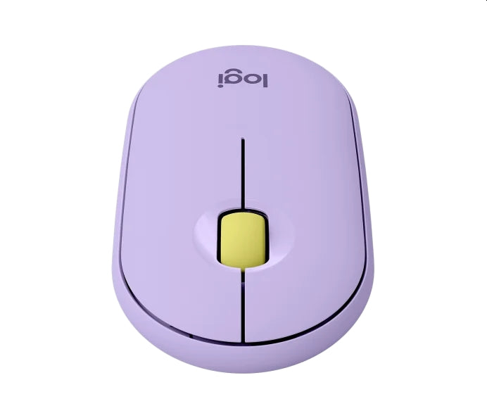 ишка, Logitech Pebble M350 Wireless Mouse - LAVENDER LEMONADE - EMEA-914