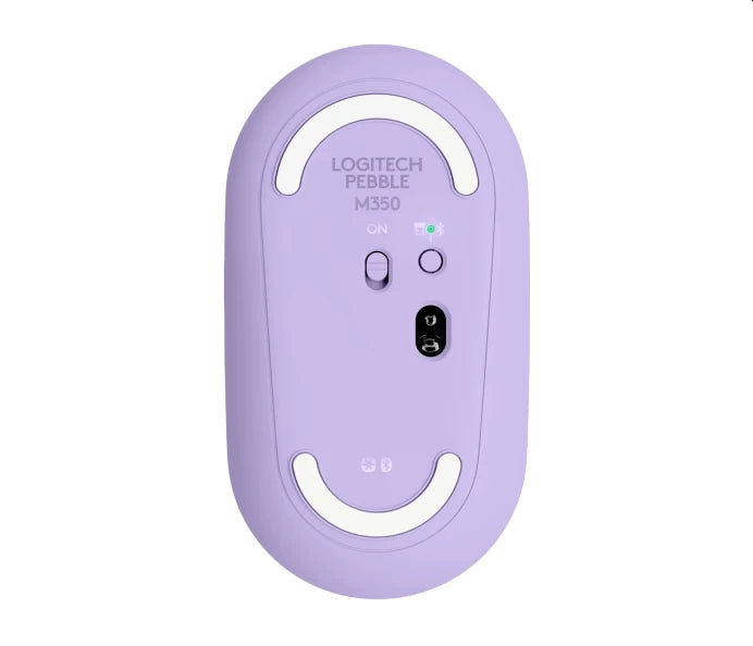 ишка, Logitech Pebble M350 Wireless Mouse - LAVENDER LEMONADE - EMEA-914