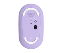 ишка, Logitech Pebble M350 Wireless Mouse - LAVENDER LEMONADE - EMEA-914 thumbnail 4